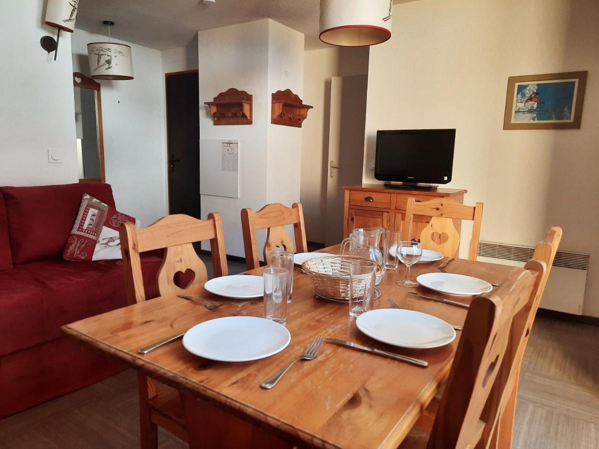 T2/3 6Pers & Pied Des Pistes & Piscine Chauffee Appartement Vars  Buitenkant foto