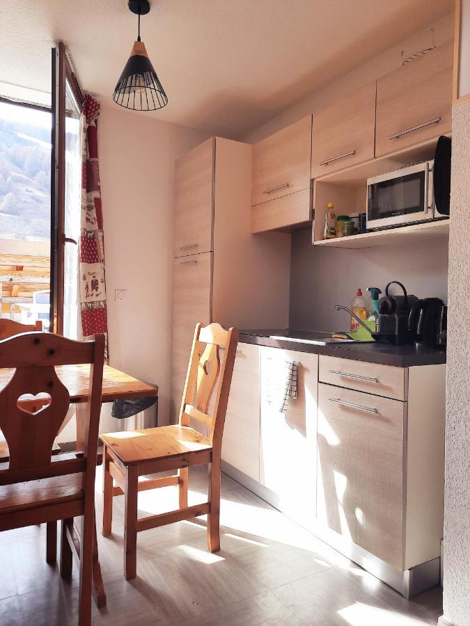 T2/3 6Pers & Pied Des Pistes & Piscine Chauffee Appartement Vars  Buitenkant foto
